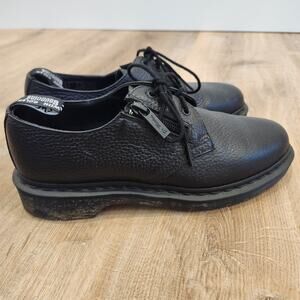 Dr. Marten Shoes Womens 1461 w/zip, Sz 7, Vegan Leather AW004 Pebbled